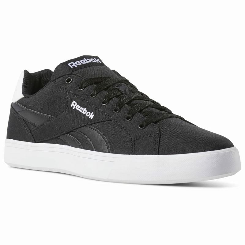 Tenisi Reebok Royal Complete 2lt Barbati Negrii/Albi Romania YJ6101KA